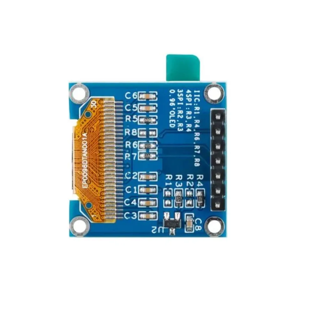 0.96 inch OLED Display Module SPI I2C IIC 128×64 7 Pin White