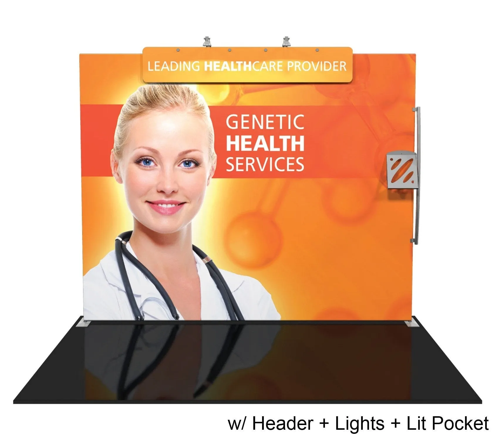 10' Formulate Straight Tension Fabric Display - Basic Packages