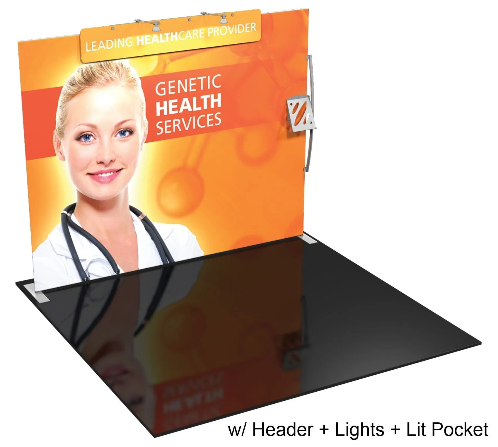 10' Formulate Straight Tension Fabric Display - Basic Packages