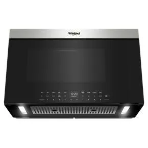 11 Cubic Feet Smart Over-The-Range Microwave With Air Fryer - Gray