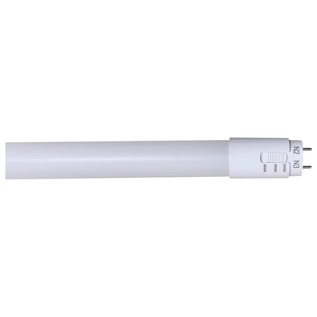 12W T8 LED - CCT Selectable - Medium bi-pin base - 50000 Hours - Type A/B - Ballast Bypass or Direct Replacement - Single or Double Ended Wiring - Glass with PET coating - 25-Pack