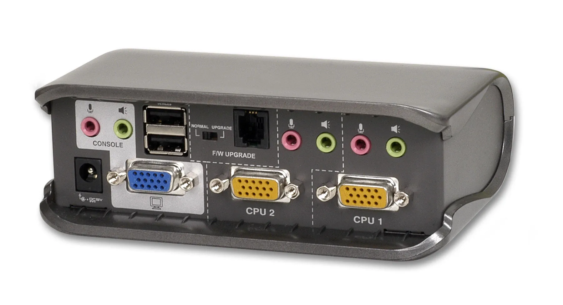 2-Port MiniView™ Extreme Multimedia KVMP Switch w/Cables