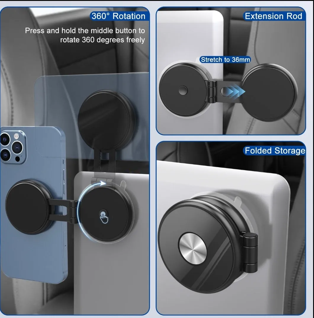 2021  | Model S & X Hideaway MagSafe 15W Fast Charging Smartphone Display Mount
