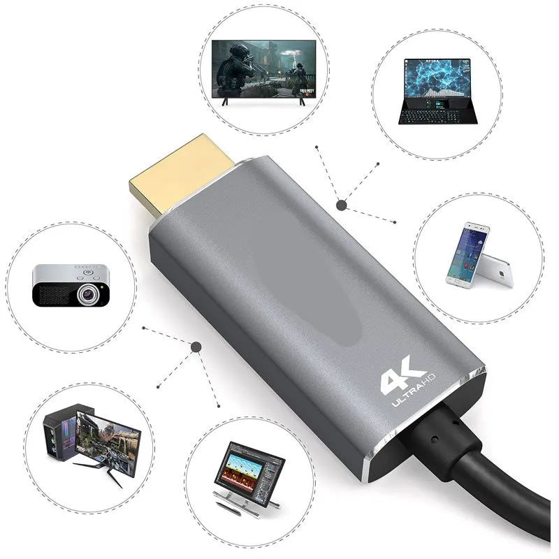 2M Type-C To Dp 4K Ultra Hd Q-Hd614