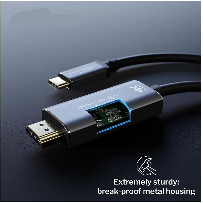 2M Type-C To Dp 4K Ultra Hd Q-Hd614