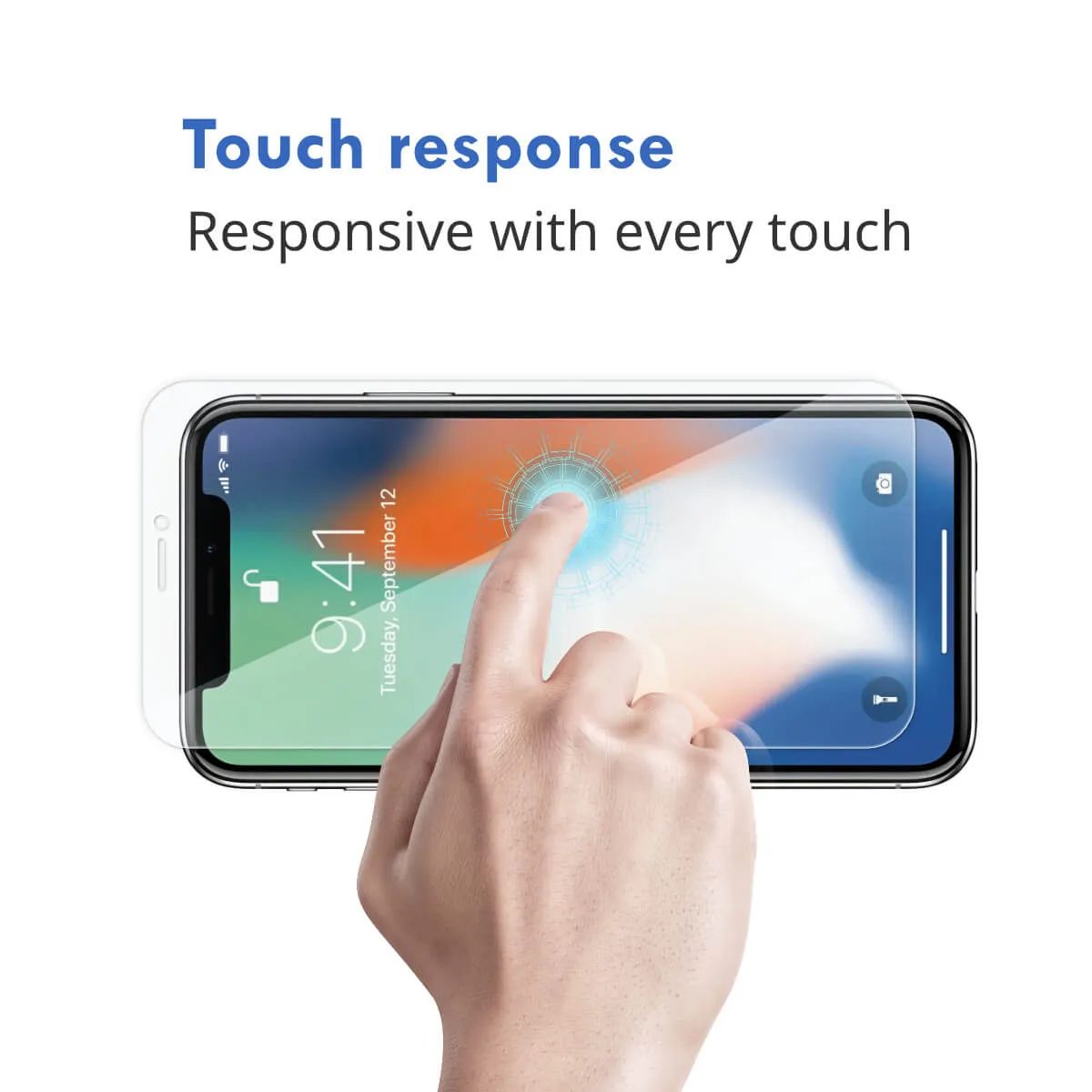 2x Hugmie® iPhone 11 Pro Max/XS Max Tempered Glass Screen Protector