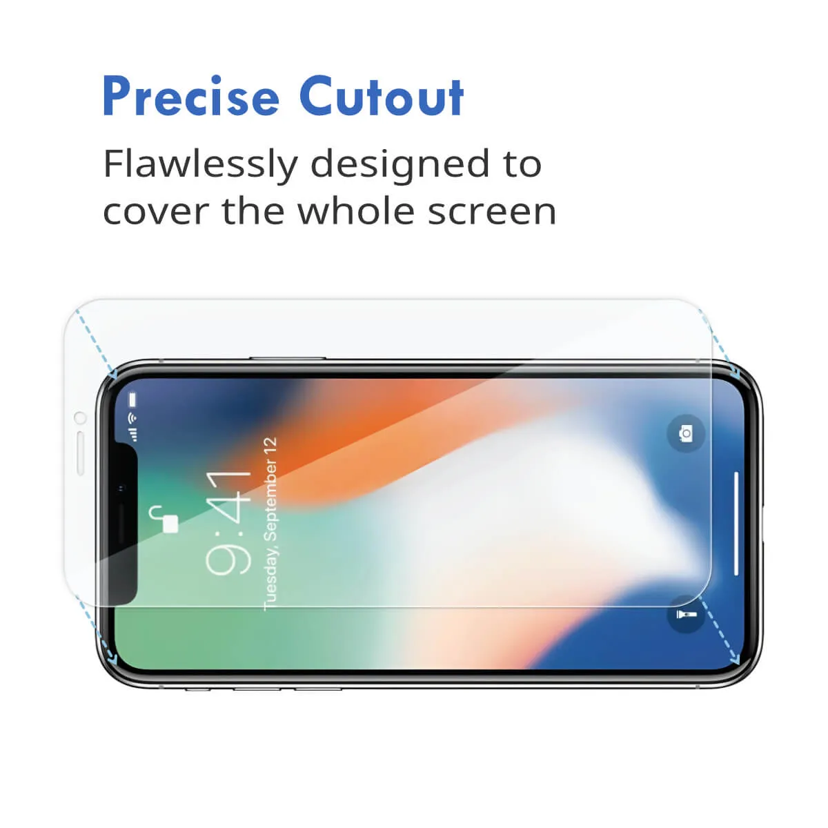 2x Hugmie® iPhone 11 Pro Max/XS Max Tempered Glass Screen Protector