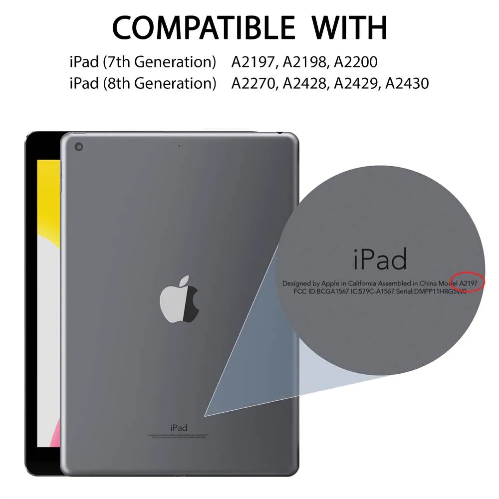 2X iPad 7 / iPad 8 Tempered Glass Screen Protector for iPad 8th / 7th Generation