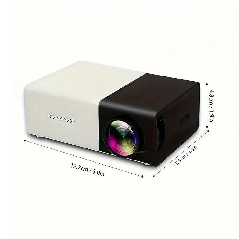 3000  Lumens HD Mini Projector with Remote