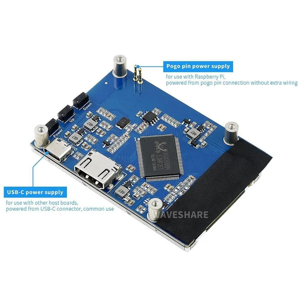 3.2" IPS HDMI LCD Display for Raspberry Pi (800x480)