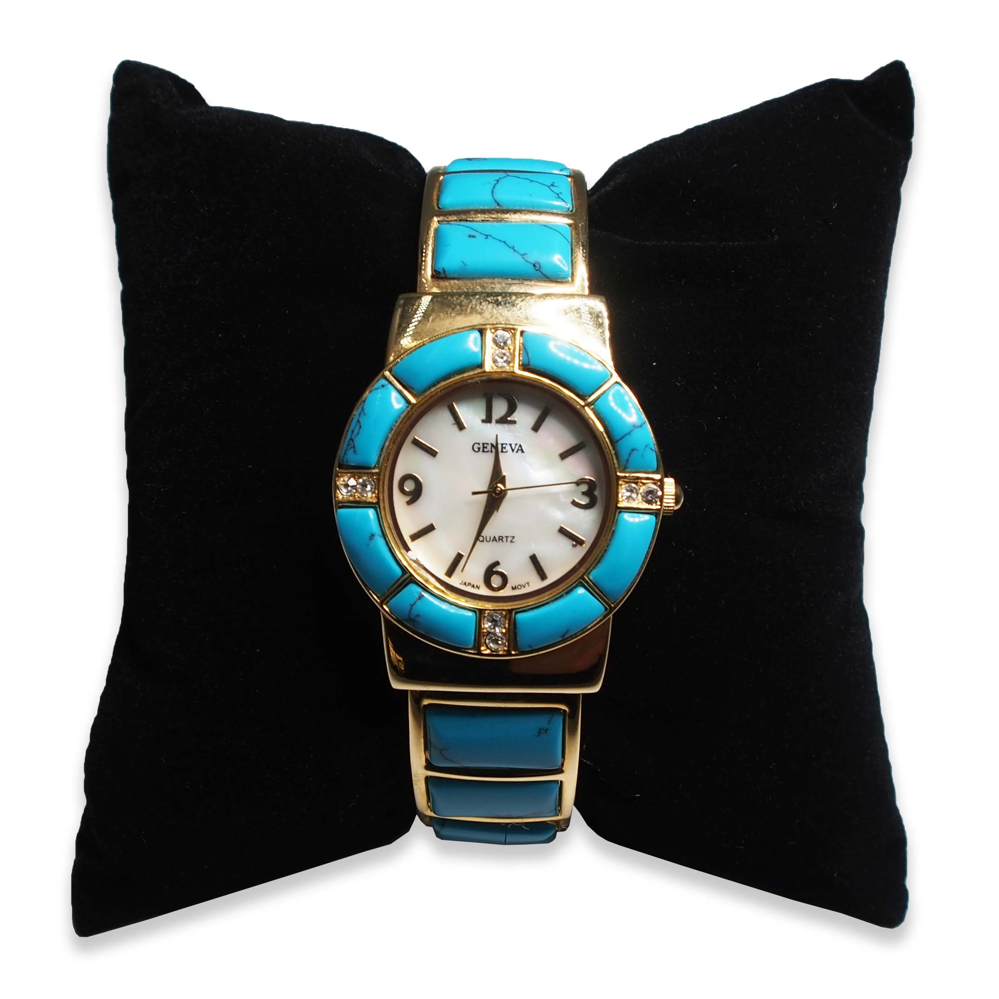 4" Black Velvet Pillow Displays