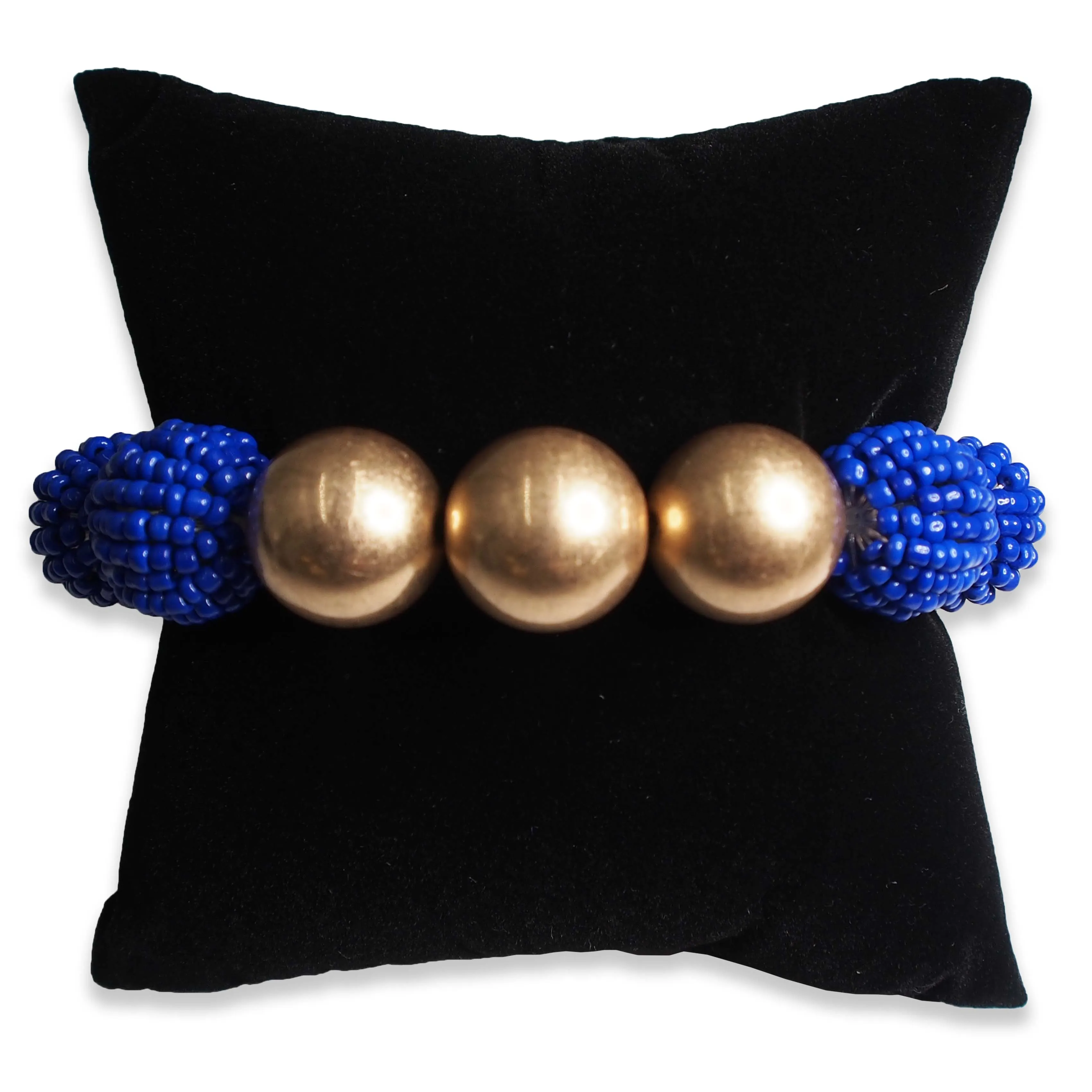 4" Black Velvet Pillow Displays