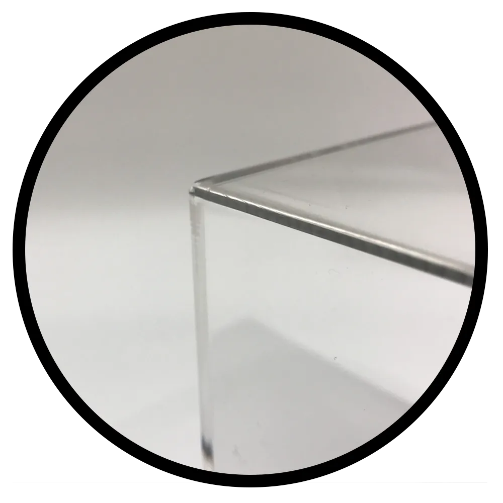 Acrylic Cube with Removable top or Base or just without Lid