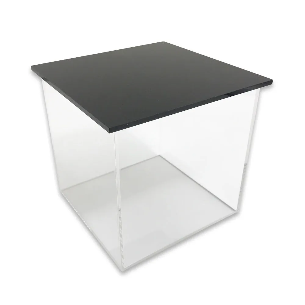 Acrylic Cube with Removable top or Base or just without Lid