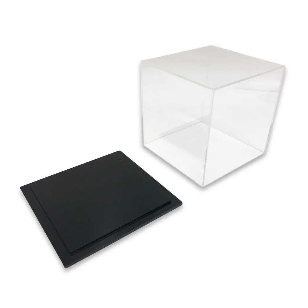 Acrylic Cube with Removable top or Base or just without Lid