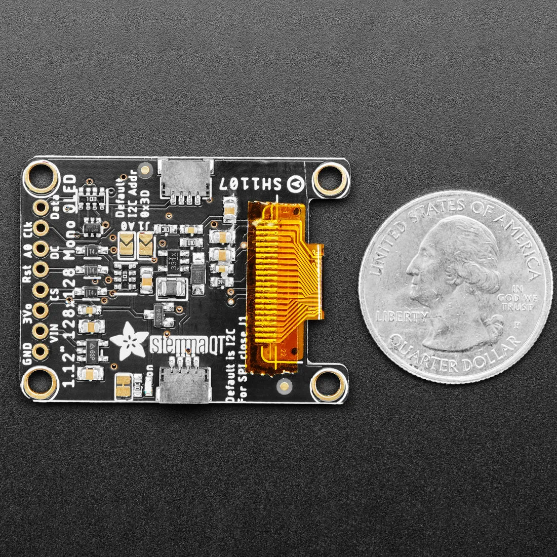 Adafruit Monochrome 1.12" 128x128 OLED Graphic Display