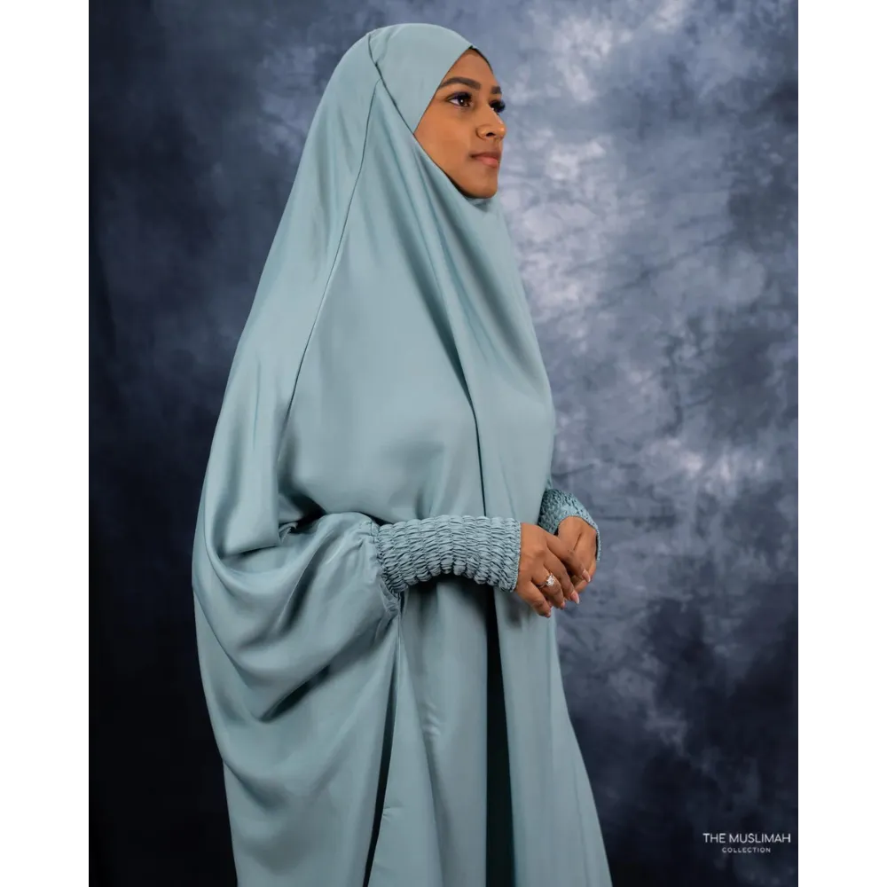 Aisha Two Piece Jilbaab - Ocean Breeze
