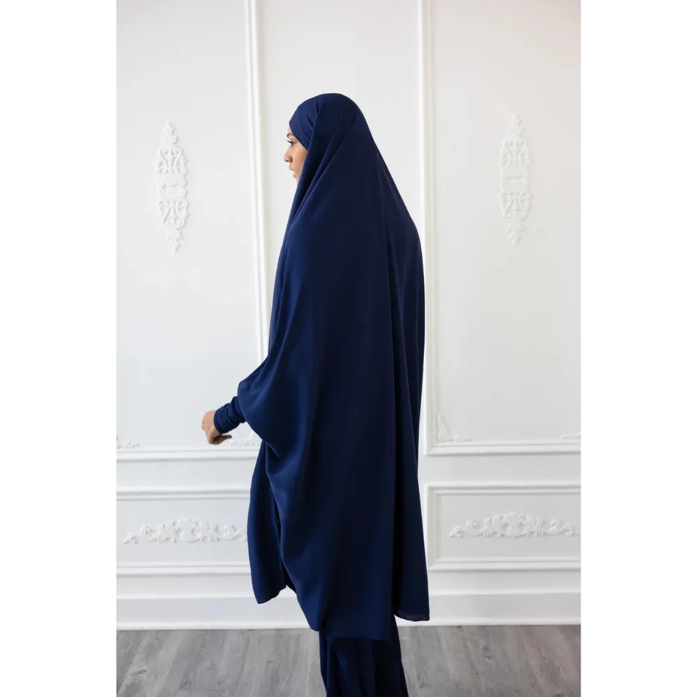 Aisha x Sawda Two Piece Jilbaab - Twilight Blue