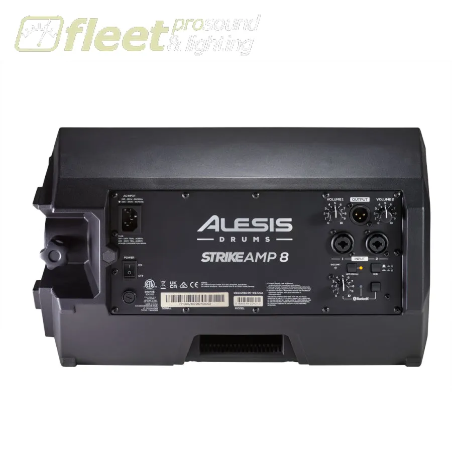 Alesis Strike Amp 8 MK2 2000-Watt Electronic Drum Amplifier with Bluetooth