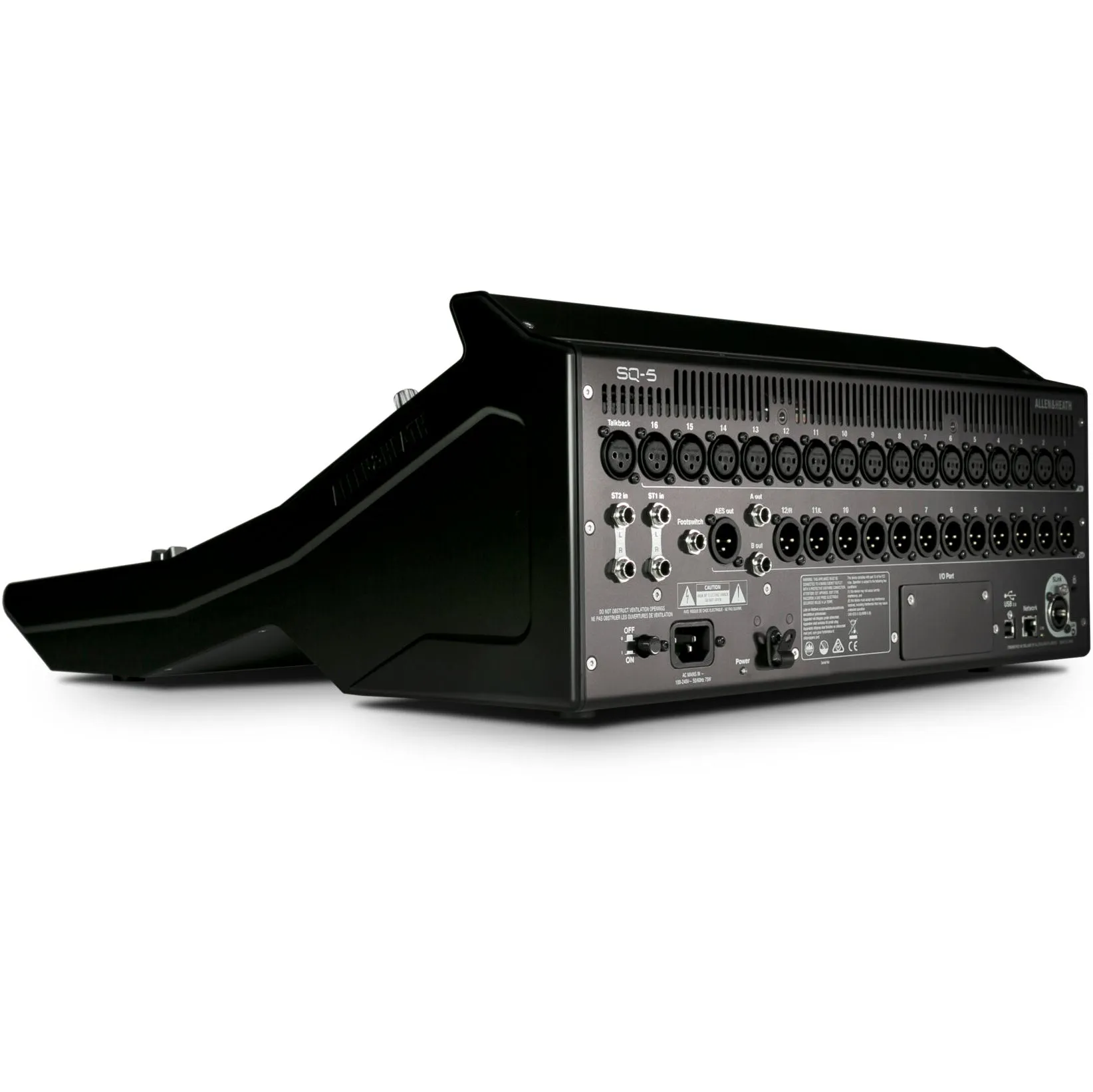 Allen & Heath SQ-5 Compact Digital Mixer, 96kHz XCVI FPGA processing, 17 Faders, 16 Onboard Preamps