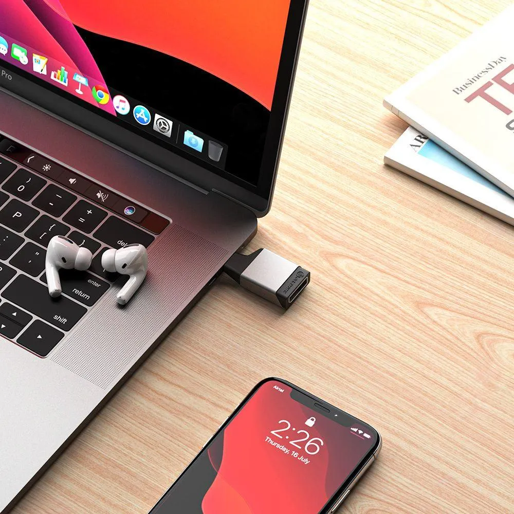 ALOGIC DisplayPort | USB C | 3840 x 2160 px max | 60 Hz | f| Apple | Chromebook | Microsoft (ULCDPMN-SGR)