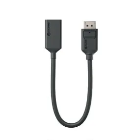 ALOGIC Elements Series DisplayPort to HDMI Active Adapter | 4K | Male to Female | 20cm (EL2DPHD4K-ADP)