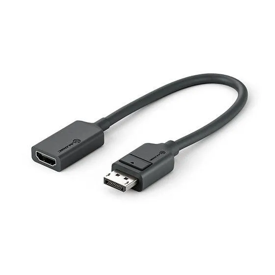ALOGIC Elements Series DisplayPort to HDMI Active Adapter | 4K | Male to Female | 20cm (EL2DPHD4K-ADP)