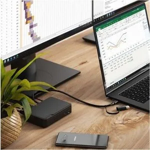 ALOGIC Universal TWIN HD PRO Docking Station (USB-C & USB-A Compatible) W/ PD 85W