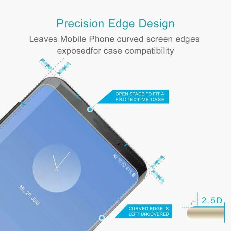 AMZER 9H 2.5D Case-friendly Tempered Glass for Samsung Galaxy S10  (Not Compatible with in-Display Fingerprint Sensor)