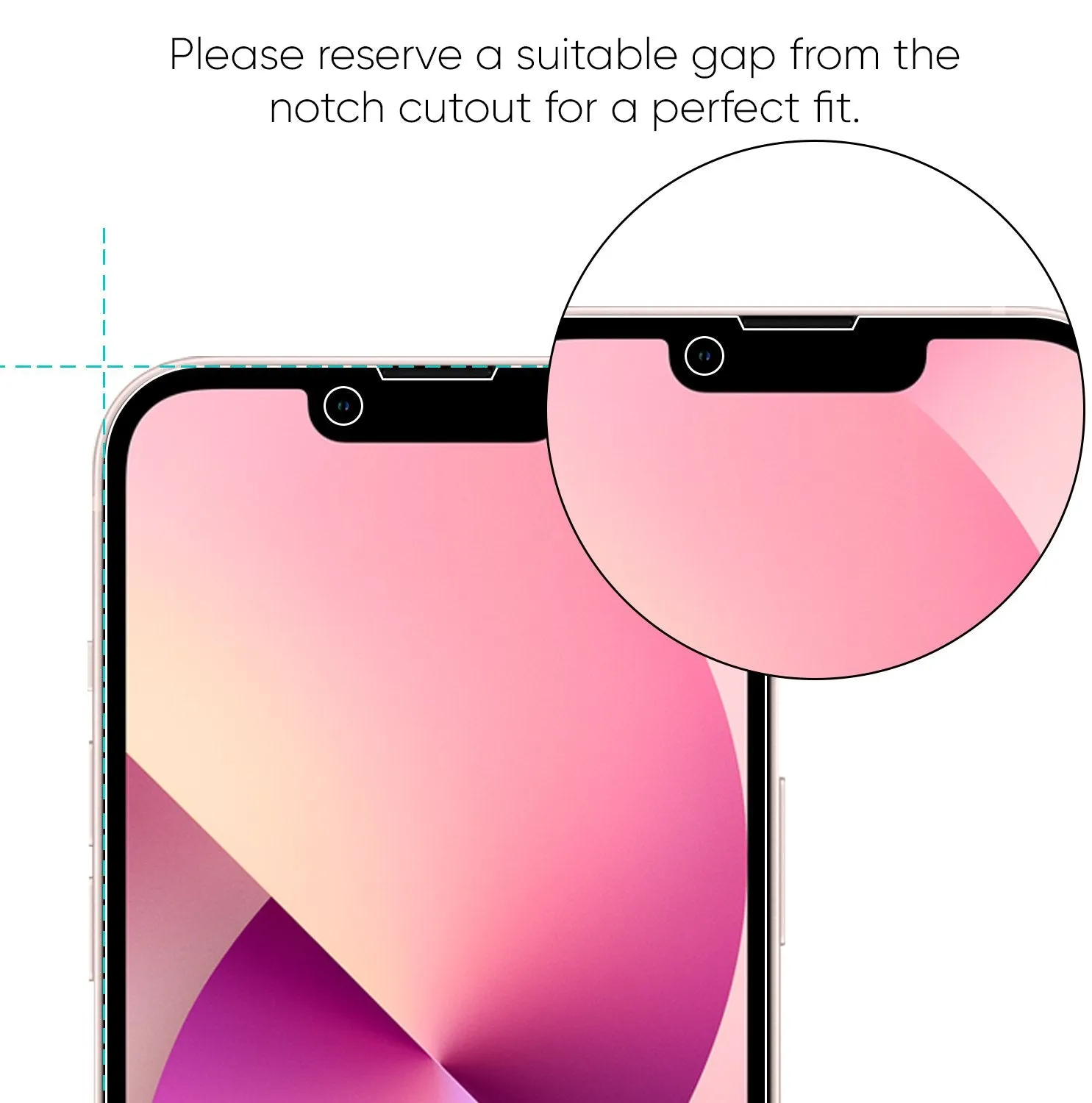 AMZER Privacy Tempered Glass Screen Protector for iPhone 13 mini with Easy Install Kit (pack of 2)