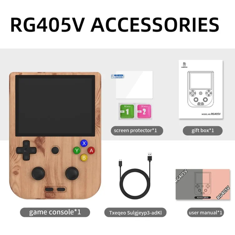ANBERNIC RG405V Portable 4-Inch IPS Handheld Game Console with 10000  Games, Android 12, Unisoc T618 Processor, 4GB RAM, 256GB Storage