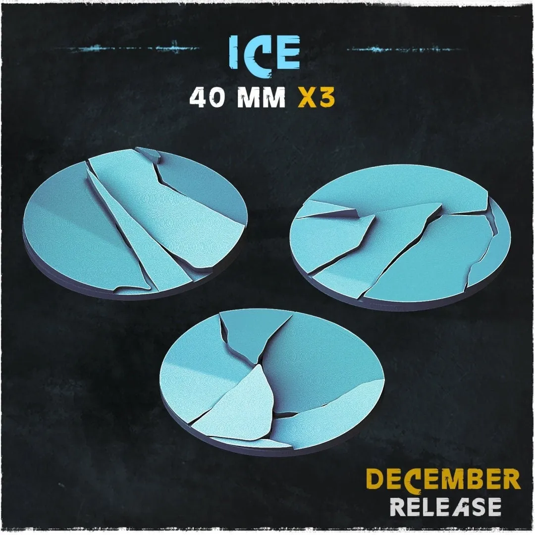 BASES - ICE themed Frozen Artic bases