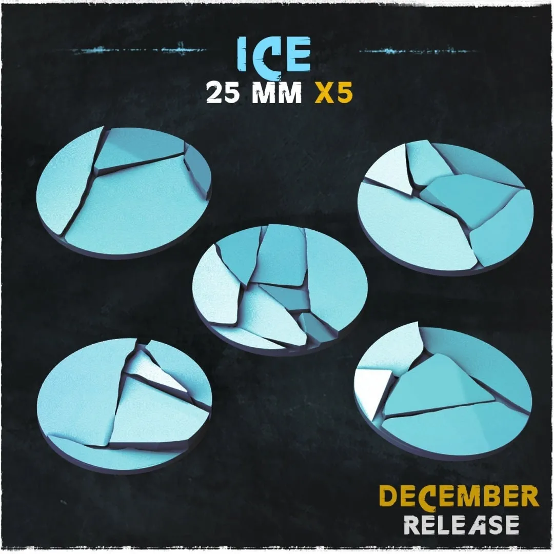 BASES - ICE themed Frozen Artic bases