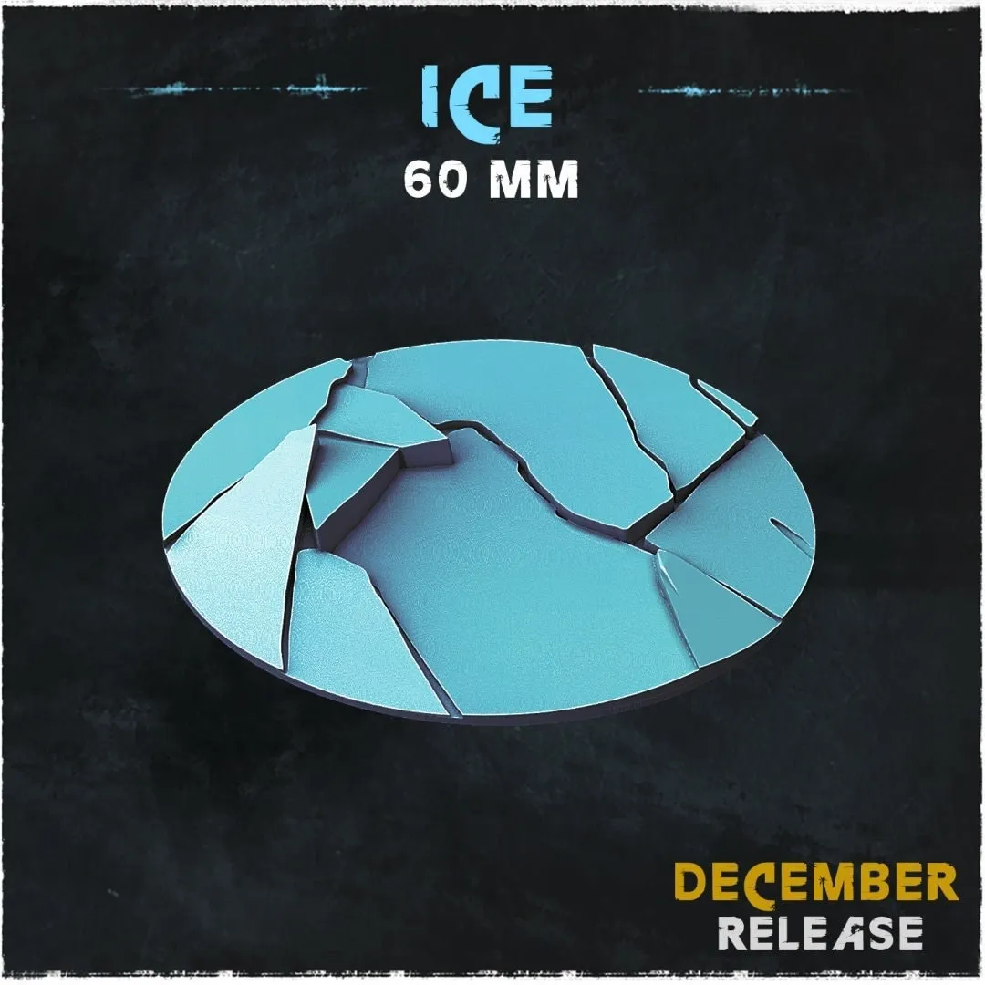 BASES - ICE themed Frozen Artic bases