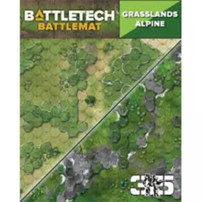 BattleTech Battle Mat: Grasslands Alpine