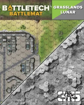 BattleTech: Grasslands and Lunar Playmat