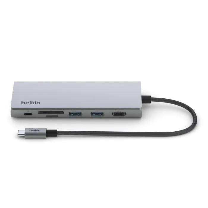 Belkin INC009BTSGY notebook dock/port replicator USB Type-C Silver