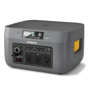 Biolite BaseCharge 1500 Reachable Power Station 1521 Wh