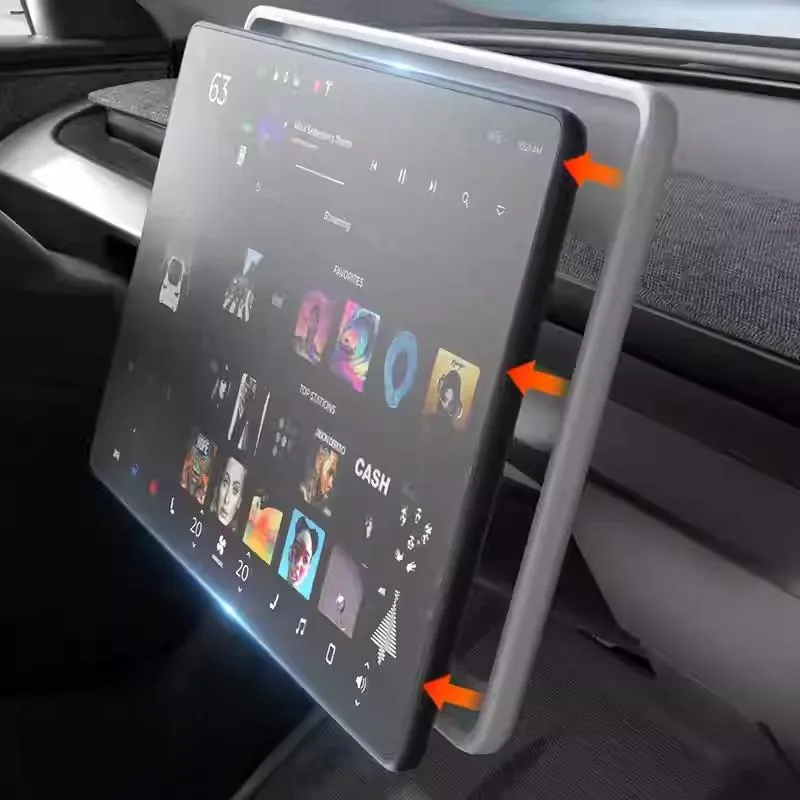 Central Screen Protector Frame for Tesla Model 3 Highland