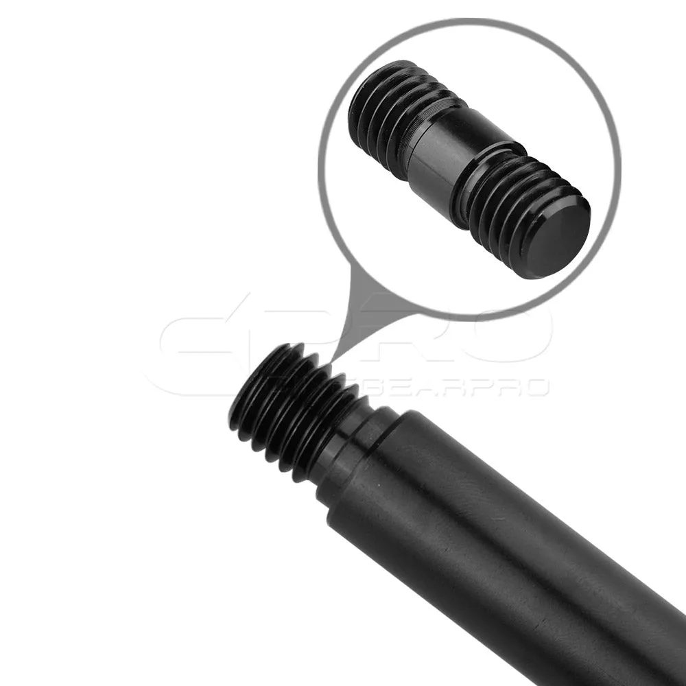 CGPro 15mm Aluminum Rod  Extension M12 Thread 4-18 inch (Pair)