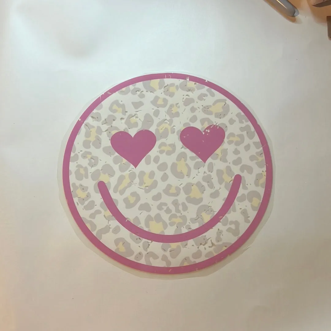 Clear Film Screenprint Transfers