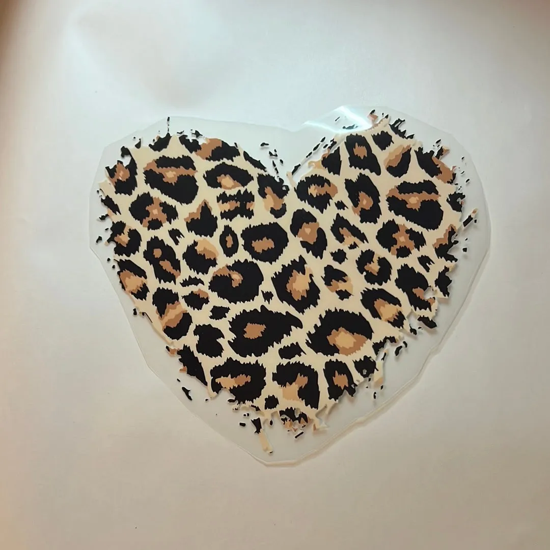 Clear Film Screenprint Transfers