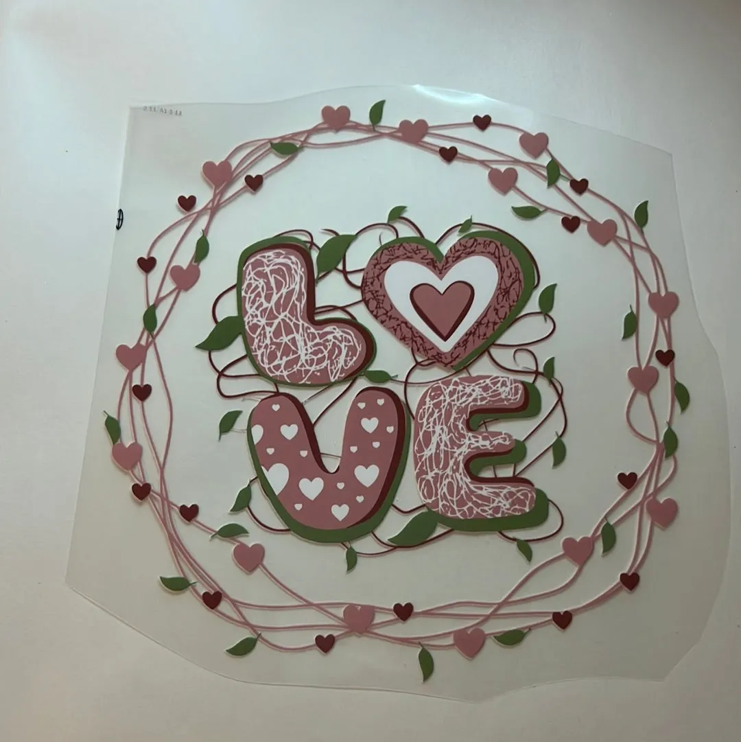 Clear Film Screenprint Transfers
