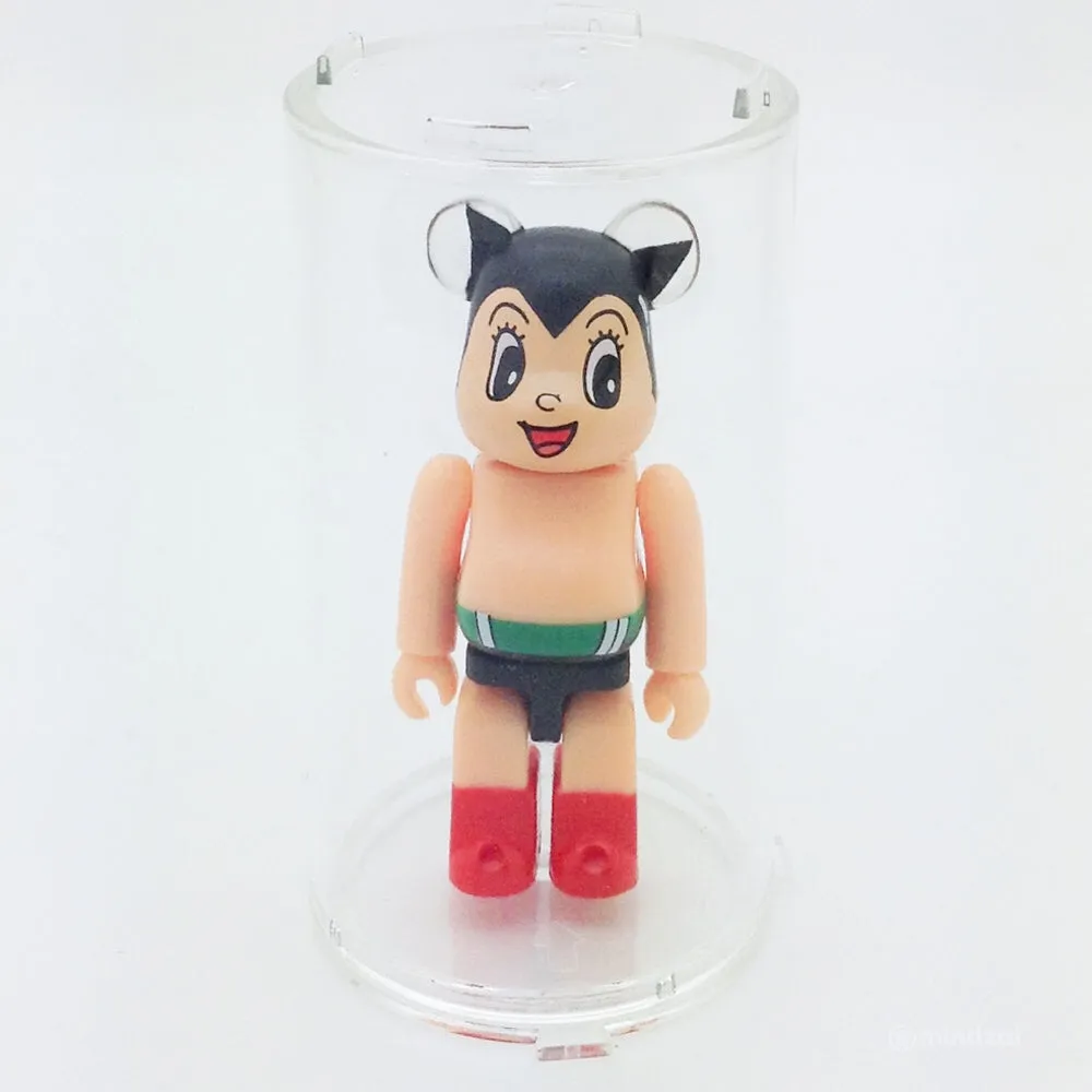 Clear Round Display Case for Bearbrick 100%