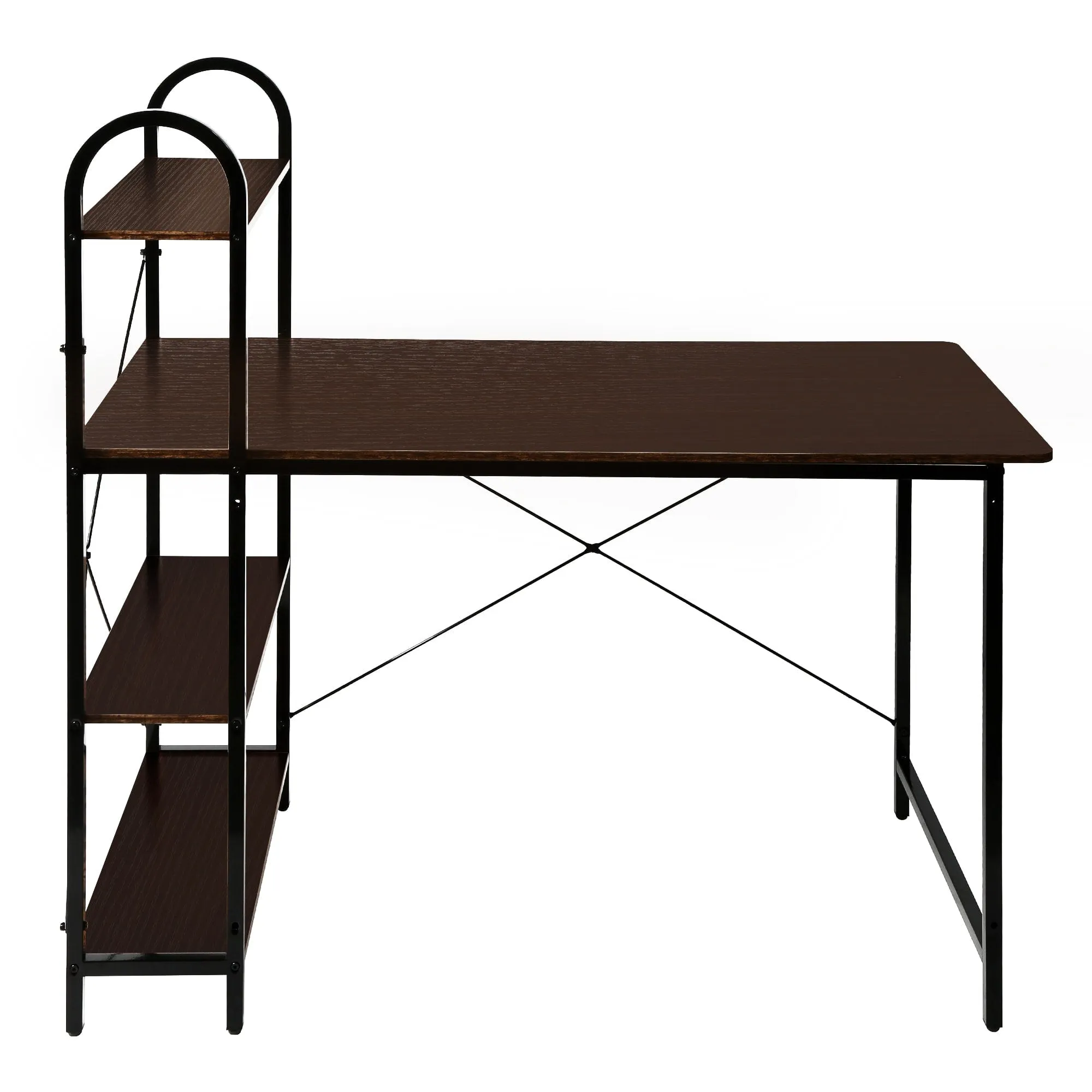 Computer Desk with Shelves