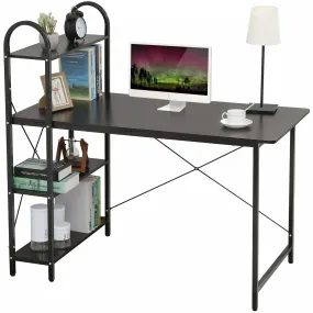 Computer Desk with Shelves