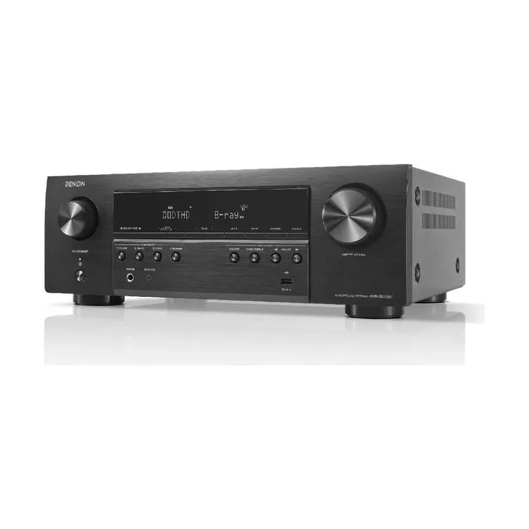 Denon AVRS570BT | Récepteur AV 5.2 canaux - Cinéma maison - 8K - Bluetooth - Noir