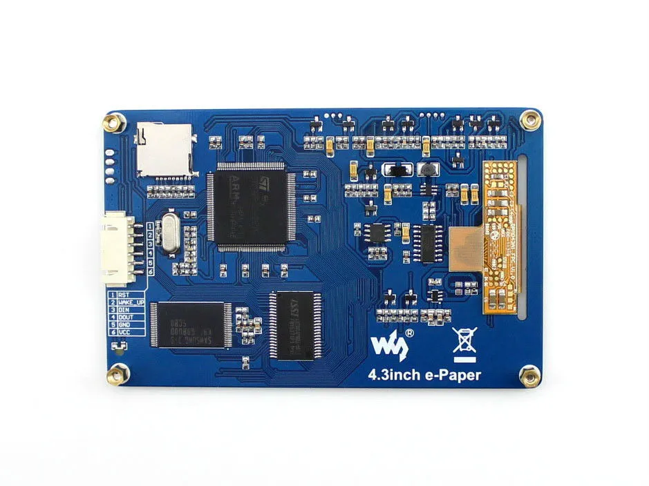 [Discontinued] 4.3" E-Ink 800×600 LCD Display 128MB UART Serial Port
