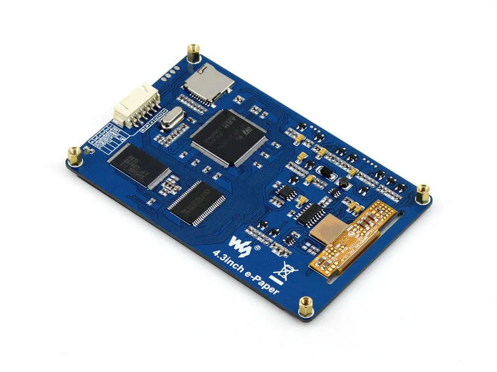 [Discontinued] 4.3" E-Ink 800×600 LCD Display 128MB UART Serial Port