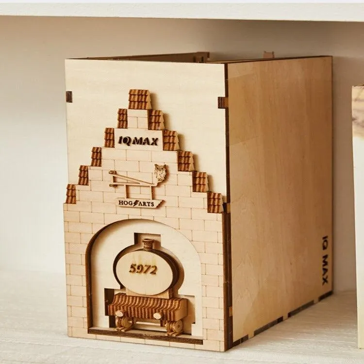 DIY Book Nook - Hogsmade Village Book Nook - DIY Magic Book Nook - Book Shelf Insert - Book Scenery - Bookcase -  DIY Dioramas Kit - Bookend